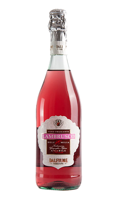 Emilia IgpLambrusco Frizzante Rosato Amabile - Dalfiume Nobilvini - Villa  Poggiolo